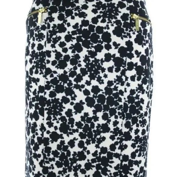 MICHAEL Michael KorsFloral Print Pencil Skirt NWOT - Picture 4 of 5